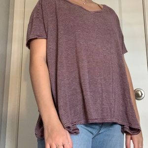 oversized american eagle top